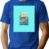 Big Johnson Fishing Boats T-Shirt - Retro Graphic Tee for Men & Women - Blue