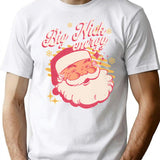 Big Nick Energy (1) T-Shirt - Retro Graphic Tee for Men & Women - White