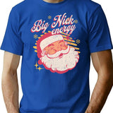 Big Nick Energy (1) T-Shirt - Retro Graphic Tee for Men & Women - Blue