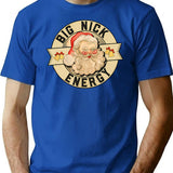 Big Nick Energy T-Shirt - Retro Graphic Tee for Men & Women - Blue