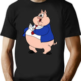 Big Piq T-Shirt - Retro Graphic Tee for Men & Women - Black