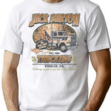 Big Trouble Trucking Company Ii Worn Dks T-Shirt for Men & Women, T-Shirts Graphic Tee - White