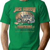 Big Trouble Trucking Company Ii Worn Dks T-Shirt for Men & Women, T-Shirts Graphic Tee - Green