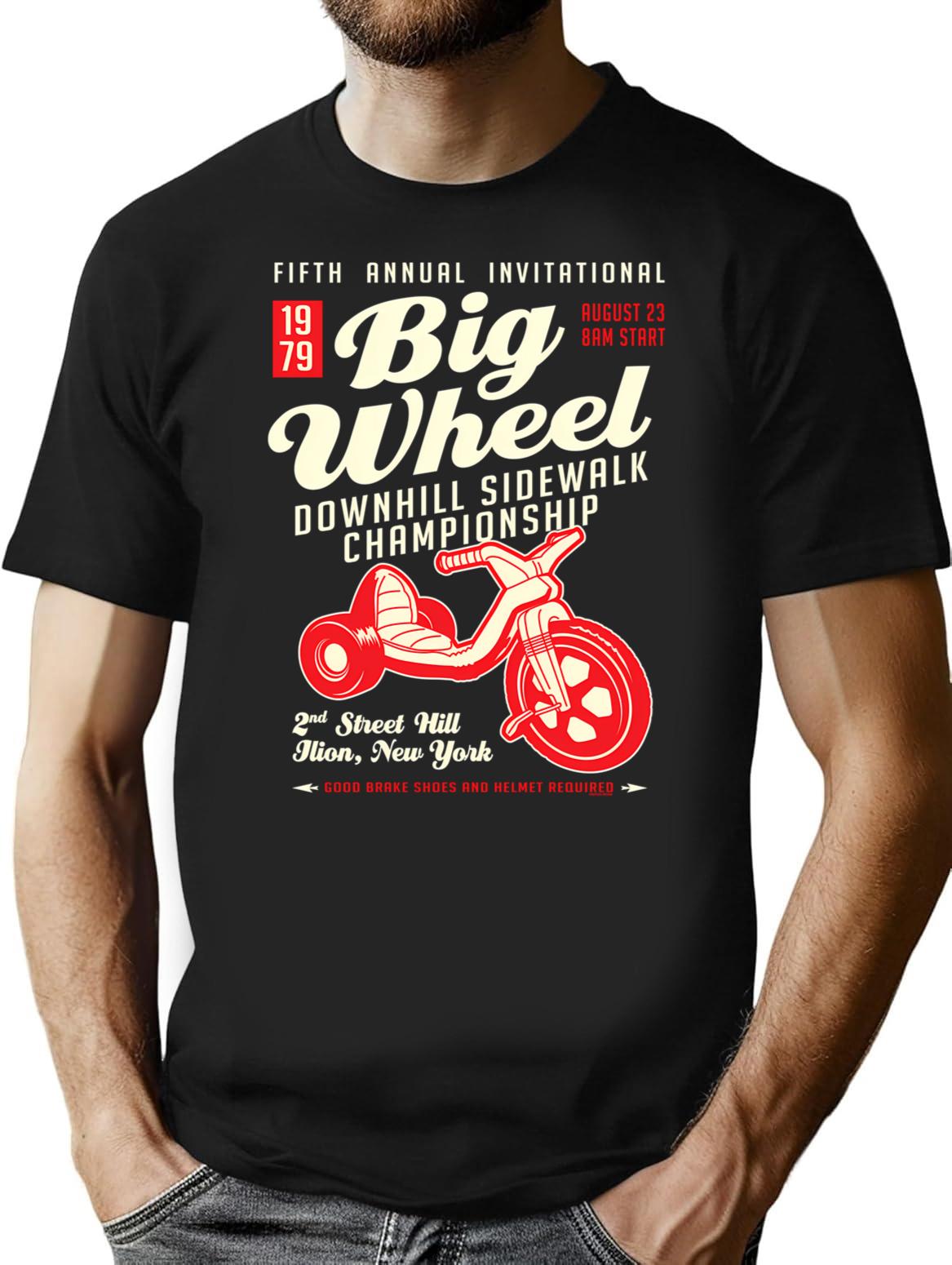 Big Wheel Championship - Ilion Ny T-Shirt - Black