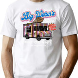 Big Worm'S Ice Cream Friday Movie Dks T-Shirt for Men & Women, T-Shirts Graphic Tee - White