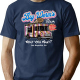 Big Worm'S Ice Cream Friday Movie Dks T-Shirt for Men & Women, T-Shirts Graphic Tee - Navy