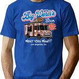 Big Worm'S Ice Cream Friday Movie Dks T-Shirt for Men & Women, T-Shirts Graphic Tee - Blue