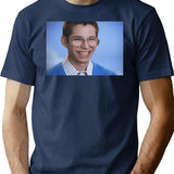 Bill Haverchuk T-Shirt - Retro Graphic Tee for Men & Women - Navy