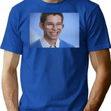 Bill Haverchuk T-Shirt - Retro Graphic Tee for Men & Women - Blue