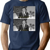 Bill On Fun T-Shirt - Retro Graphic Tee for Men & Women - Navy