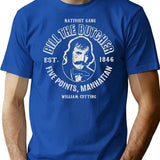 Bill The Butcher Gangs Of New York T-Shirt for Men & Women, T-Shirts Graphic Tee - Blue