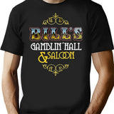 Bill's Gamblin' Hall Saloon - Vintage Las Vegas T-Shirt - Black