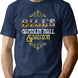 Bill's Gamblin' Hall Saloon - Vintage Las Vegas T-Shirt - Navy