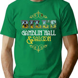 Bill's Gamblin' Hall Saloon - Vintage Las Vegas T-Shirt - Green