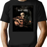 Billy Cobb Skeleton T-Shirt for Men & Women, T-Shirts Graphic Tee - Black