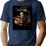 Billy Cobb Skeleton T-Shirt for Men & Women, T-Shirts Graphic Tee - Navy