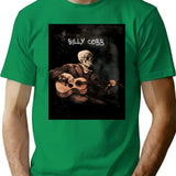 Billy Cobb Skeleton T-Shirt for Men & Women, T-Shirts Graphic Tee - Green