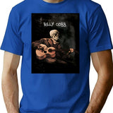 Billy Cobb Skeleton T-Shirt for Men & Women, T-Shirts Graphic Tee - Blue