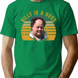 Billy Gerhardt Boss - Billy Is A Boss Funny Meme (1) T-Shirt - Green