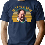Billy Gerhardt Boss - Billy Is A Boss Funny Meme T-Shirt - Navy