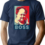 Billy Gerhardt Boss Funny Meme T-Shirt - Sarcastic Humor Graphic Tee - Navy