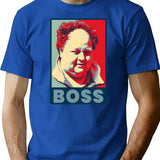 Billy Gerhardt Boss Funny Meme T-Shirt - Sarcastic Humor Graphic Tee - Blue