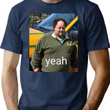 Billy Gerhardt Meme Funny Island T-Shirt - Sarcastic Humor Graphic Tee - Navy