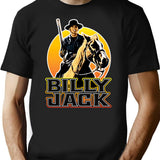 Billy Jack One Man Becomes The Law T-Shirt for Men & Women, T-Shirts Graphic Tee - Black