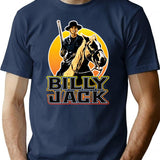 Billy Jack One Man Becomes The Law T-Shirt for Men & Women, T-Shirts Graphic Tee - Navy