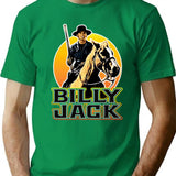 Billy Jack One Man Becomes The Law T-Shirt for Men & Women, T-Shirts Graphic Tee - Green