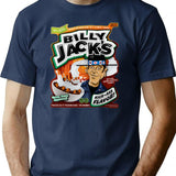 Billy Jack'S Cereal T-Shirt for Men & Women, T-Shirts Graphic Tee - Navy