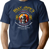 Billy Jack'S Hapkido Martial Arts T-Shirt for Men & Women, T-Shirts Graphic Tee - Navy