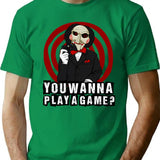 Billy - You Wanna Play A Game T-Shirt for Men & Women, T-Shirts Graphic Tee - Green