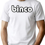 Binco Clothing Store Thrift Shop Retailer Logo From Los Santos San Andreas T-Shirt - White