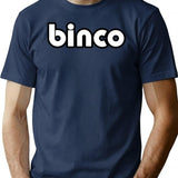 Binco Clothing Store Thrift Shop Retailer Logo From Los Santos San Andreas T-Shirt - Navy
