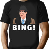 Bing Ned Ryerson T-Shirt - Retro Graphic Tee for Men & Women - Black