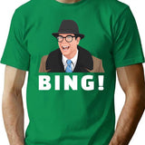 Bing Ned Ryerson T-Shirt - Retro Graphic Tee for Men & Women - Green
