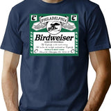 Birdweiser 1 Classic T Shirt - Retro Graphic Tee for Men & Women - Navy