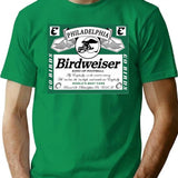 Birdweiser 1 Classic T Shirt - Retro Graphic Tee for Men & Women - Green