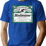 Birdweiser 1 Classic T Shirt - Retro Graphic Tee for Men & Women - Blue