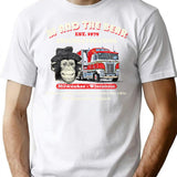 Bj And The Bear Hauling And Trucking Worn Out T-Shirt for Men & Women, T-Shirts Graphic Tee - White