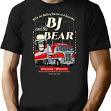 Bj And The Bear Trucking Company T-Shirt for Men & Women, T-Shirts Graphic Tee - Black