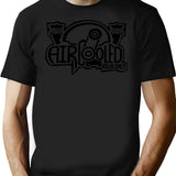 Black Aircooled Vdub Veedub Classic Car T-Shirt - Black