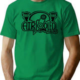 Black Aircooled Vdub Veedub Classic Car T-Shirt - Green