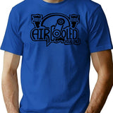 Black Aircooled Vdub Veedub Classic Car T-Shirt - Blue