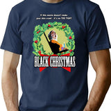 Black Christmas - Original Slasher T-Shirt for Men & Women, T-Shirts Graphic Tee - Navy