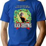 Black Christmas - Original Slasher T-Shirt for Men & Women, T-Shirts Graphic Tee - Blue