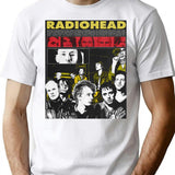 Black Indie Minimalist Rock Poster (1) T-Shirt - White