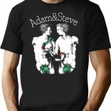 Black Matter Adam And Steve T-Shirt - Retro Graphic Tee for Men & Women - Black