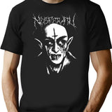 Black Metal Nosferatu T-Shirt for Men & Women, T-Shirts Graphic Tee - Black